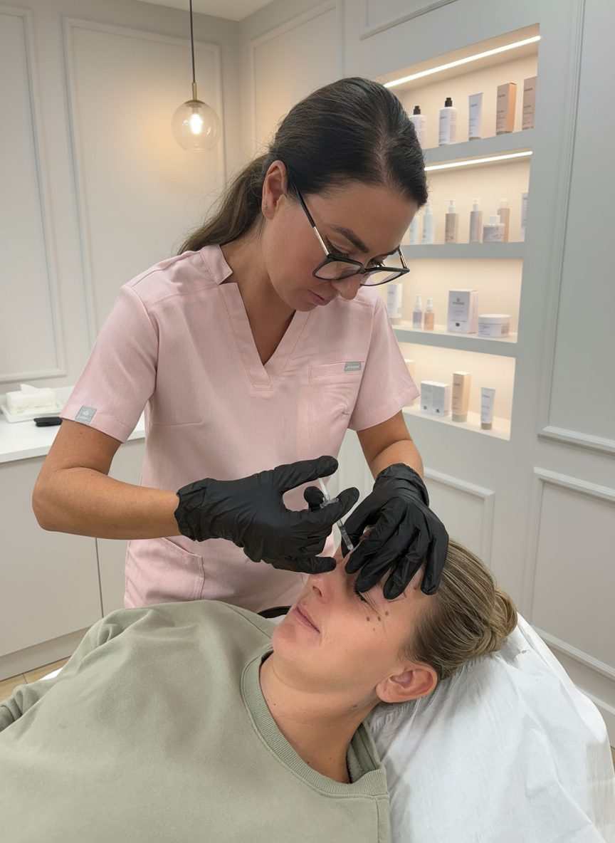 Anti-wrinkle injection treatment