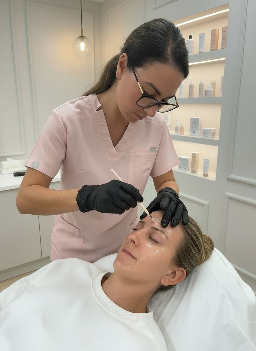 Bio peel facial treatment